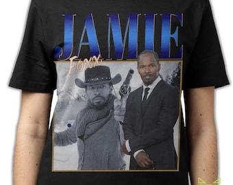 JAMIE FOXX SHIRT, Jamie Foxx Vintage T-Shirt, Eric Marlon Bishop Retro 90s Bootleg Homage Merch, Funny Jamie Fox Tribute Rap Tees Fans Gift