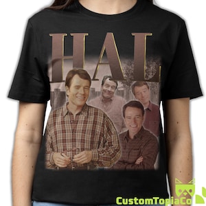 Camiseta de HAL MALCOLM IN THE MIDDLE, camiseta vintage de Hal Wilkerson, merchandising pirata retro de Bryan Lee Cranston, camiseta de rap de Malcolm In The Middle