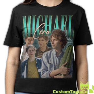 MICHAEL CERA SHIRT, Michael Cera Vintage T-Shirt, Michael Austin Cera Retro 90s Bootleg Homage Merch, Michael Cera 80s Rap Tees Fans Gifts
