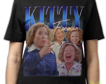 CAMISETA DE KITTY FORMAN, Camiseta divertida de rap de comedia de That '70s Show, Regalo para fanáticos, Camiseta vintage de Kitty Forman, Merchandising retro pirata de los 90 con Debra Jo Rupp