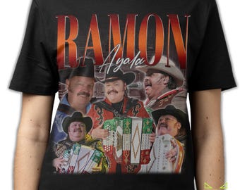 RAMON AYALA SHIRT, Ramon Ayala Vintage T-Shirt, Ramón Covarrubias Garza Retro 90s Bootleg Homage Merch, Ramon Ayala Tribute Rap Tee Fan Gift