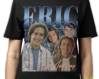 ERIC MATTHEWS SHIRT, Boy Meets World Tribute Rap Tees Fans Gift, Eric Matthews Vintage T-Shirt, Will Friedle Retro 90s Bootleg Homage Merch