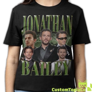 JONATHAN BAILEY SHIRT, Jonathan Bailey 80s Rap Tee Fan Gift, Jonathan Bailey Vintage T-Shirt, Jonathan Stuart Bailey Retro 90s Bootleg Merch