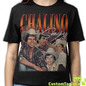 CHALINO SANCHEZ SHIRT, Chalino Sanchez Vintage T-Shirt, Rosalino Sánchez Félix Retro 90s Bootleg Homage Merch, Chalino Sanchez Tee Fans Gift