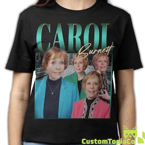CAROL BURNETT SHIRT, Carol Burnett Vintage T-Shirt, Carol Creighton Burnett, Retro 90s Bootleg Homage Merch, Carol Burnett Rap Tee Fans Gift