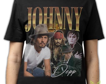 ジョニー デップ Tシャツ、ジョニー デップ ヴィンテージ T シャツ
