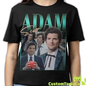 ADAM SCOTT SHIRT, Adam Scott Vintage T-Shirt, Adam Paul Scott Retro 90s Bootleg Homage Merch, Funny Adam Scott Tribute 80s Rap Tee Fans Gift