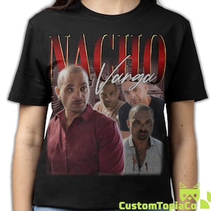 CHEMISE NACHO VARGA, cadeau pour les fans de Better Call Saul Tees, T-shirt vintage Nacho Varga, Michael Mando acteur canadien rétro des années 90 Bootleg Homage Merch