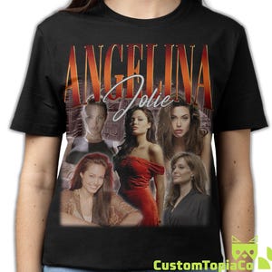 Angelina Jolie Shirt - Etsy
