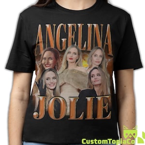 Angelina Jolie Shirt - Etsy