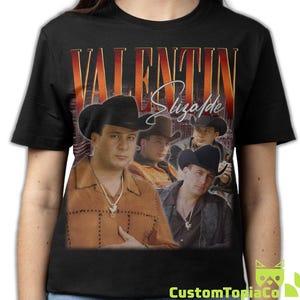VALENTIN ELIZALDE SHIRT, Valentin Elizalde Vintage T-Shirt, Valentín Elizalde Valencia Retro Bootleg Merch, Valentin Elizalde Tee Fans Gifts