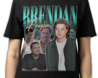 BRENDAN FRASER SHIRT, Brendan Fraser Vintage Shirt, Brendan Fraser Grammy, Brendan Fraser Mummy, Brendan Fraser Rick O'Connell