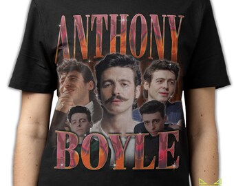 ANTHONY BOYLE Shirt, Anthony Boyle Homage Tshirt, Anthony Boyle Vintage T-Shirt, Anthony Boyle 90s Bootleg Shirt