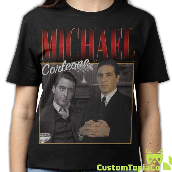 マイケル・コルレオーネTシャツ、ゴッドファーザーTシャツファンギフト 