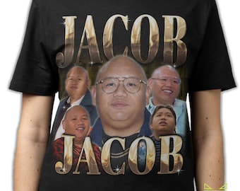 JACOB BATALON Shirt, Jacob Batalon Homage Tshirt, Jacob Batalon Vintage T-Shirt, Jacob Batalon 90s Bootleg Shirt