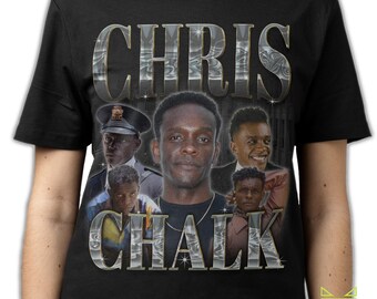 CHRIS CHALK Shirt, Chris Chalk Homage Tshirt, Chris Chalk Vintage T-Shirt, Chris Chalk 90s Bootleg Shirt