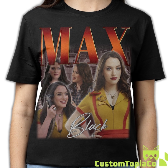 MAX BLACK SHIRT, Max Black Vintage T-shirt, Katherine Victoria