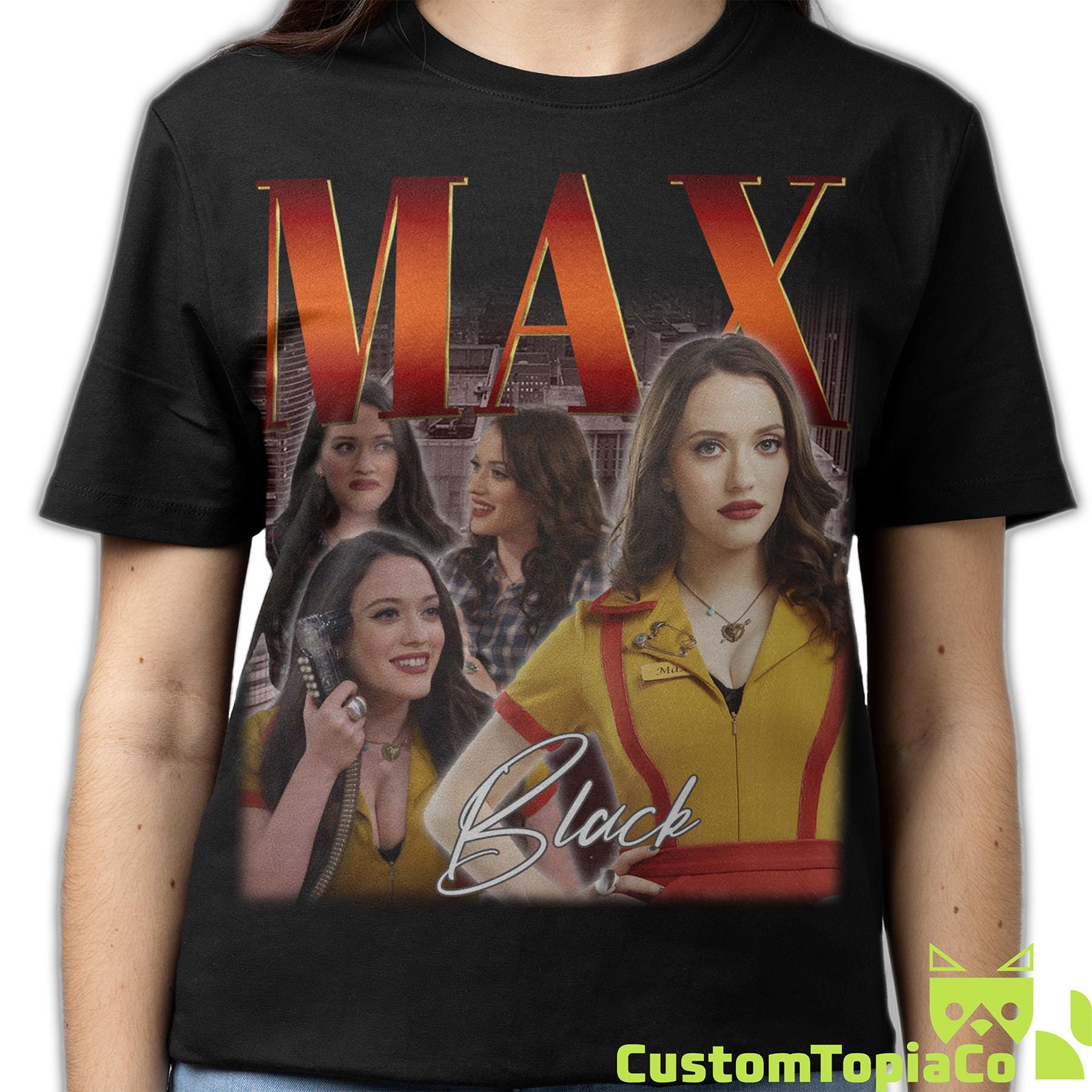 MAX BLACK SHIRT, Max Black Vintage T-shirt, Katherine Victoria