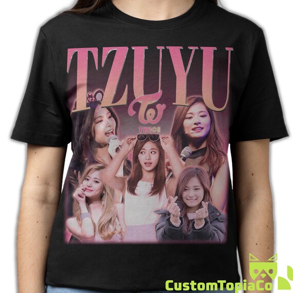 TZUYU TWICE SHIRT, Chou Tzu-yu Tour Vintage Tour T-shirt, Tzuyu