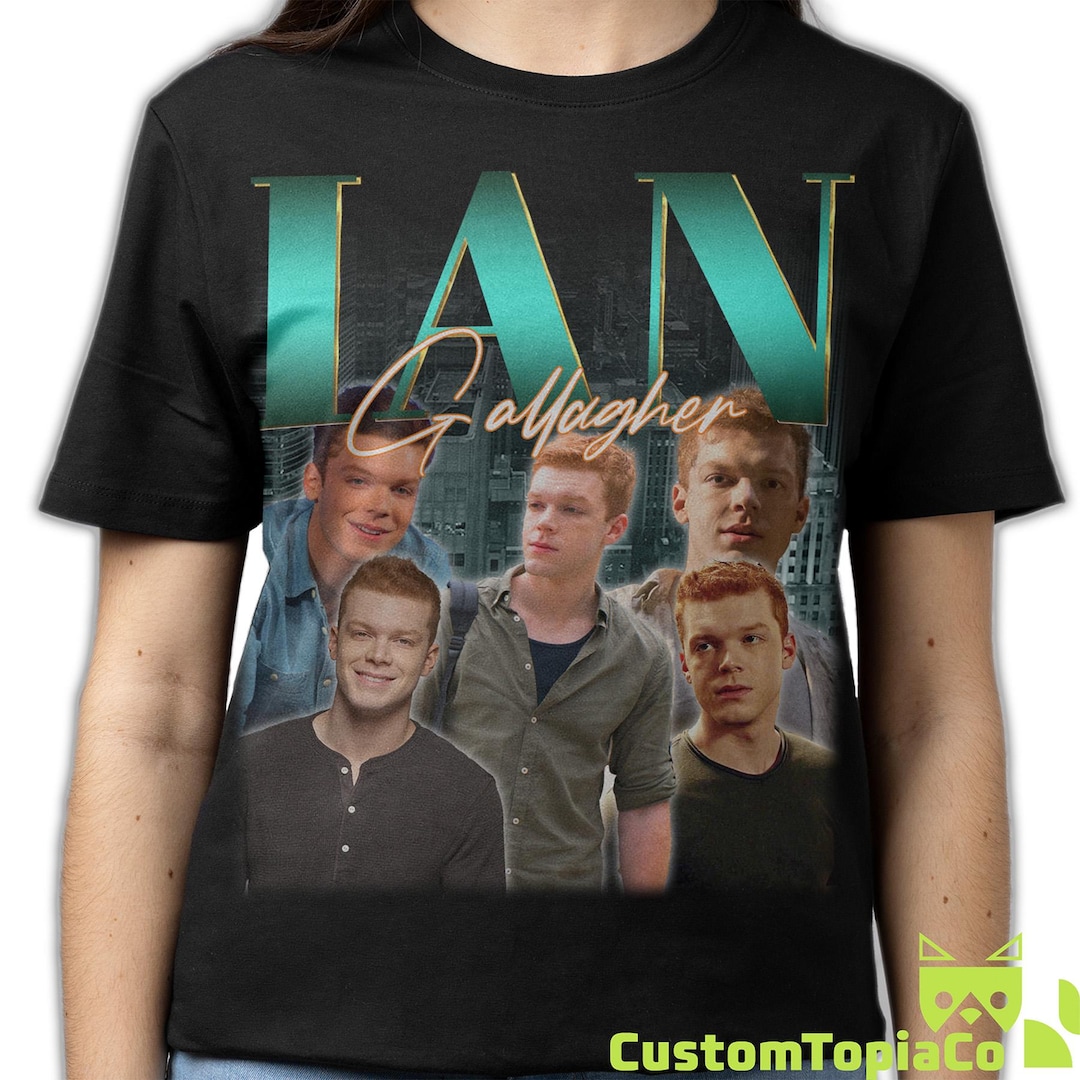 IAN GALLAGHER SHIRT, Ian Gallagher Vintage T-shirt, Cameron Riley ...