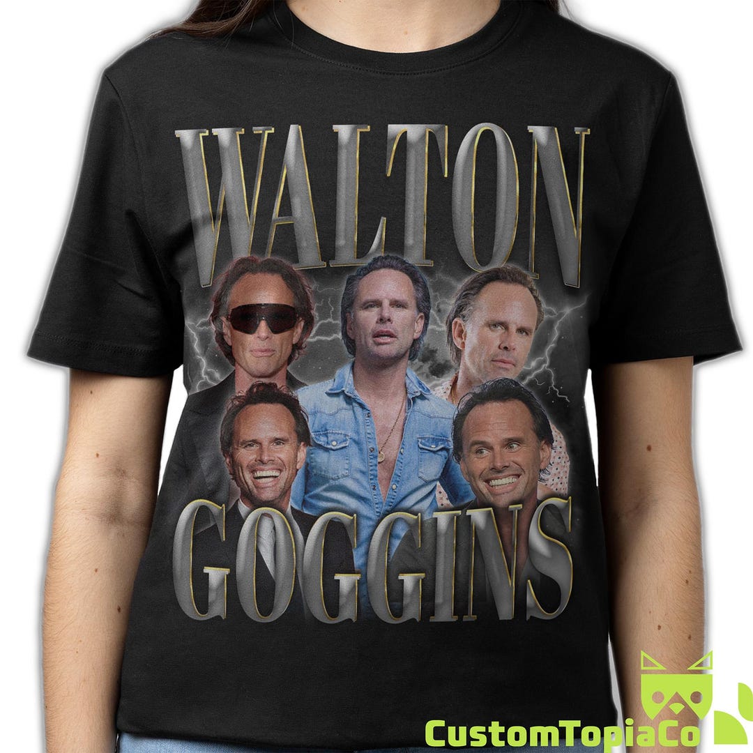 ウォルトン・ゴギンズ シャツ、ウォルトン・ゴギンズ ヴィンテージTシャツ、ウォルトン・サンダース・ゴギンズ・ジュニア レトロ 90年代 ブートレッグ  オマージュグッズ、ウォルトン・ゴギンズ Tシャツ ファンギフト - Etsy 日本, image size:1080x1080