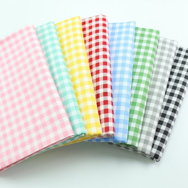 Gingham Fabric - Etsy Canada