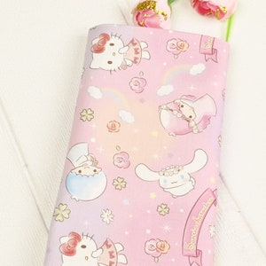 5780 - Hello Kitty & Friends Baumwolle Stoff - 110 cm Breite x 0,5 cm Länge