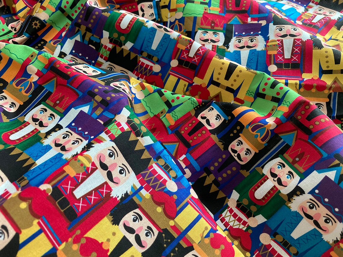 5472 the Nutcracker Cotton Fabric 43 Inch width X 1/2 Etsy