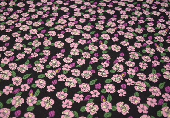 5994 - Chic Flower Floral Corduroy Fabric - 59 Inch (width