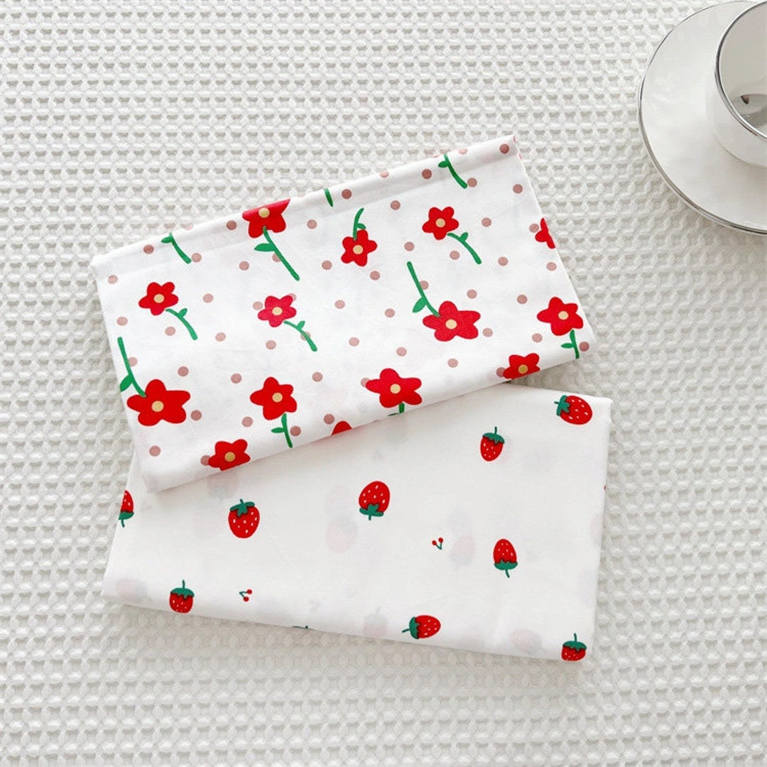 FRUITS - Kawaii Strawberry Cake Polka Dot Long Sleeve Top
