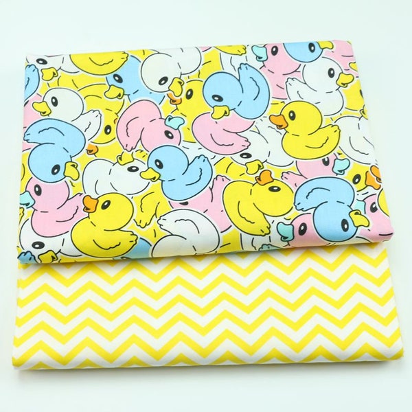 Rubber Duck Fabric Etsy