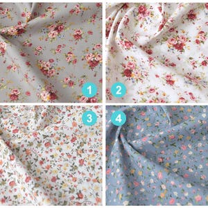 Baumwoll-Popeline Mit Blumenprint – Meterware Für Nähprojekte