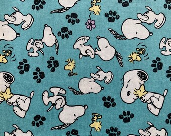 Snoopy Fabric Etsy