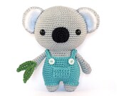 Cute Koala amigurumi crochet pattern PDF