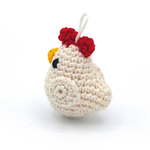 Cute Chicken Amigurumi pattern Easy crochet pdf pattern for beginners image 2