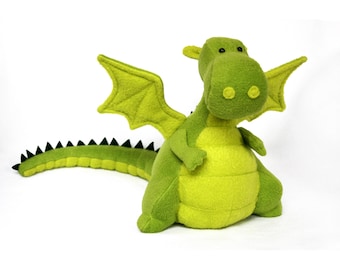 Yoki The Fat Dragon Sewing Pattern - PDF