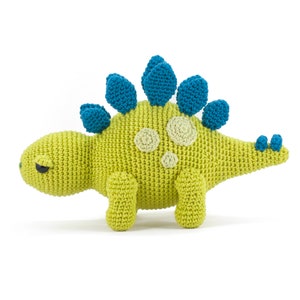 Toby the Stegosaurus - Dinosaur Amigurumi crochet pattern - Make a cute toy yourself image 2