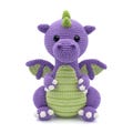 Elio the dragon crochet pattern - easy beginner Amigurumi pattern PDF, Crochet Dragon Pattern product logo
