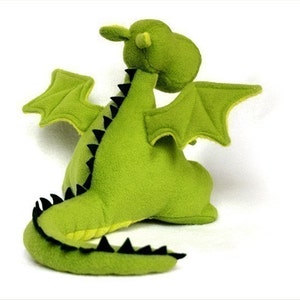 Yoki The Fat Dragon Sewing Pattern PDF image 2