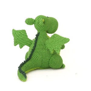 Yoki the dragon amigurumi crochet pattern image 2