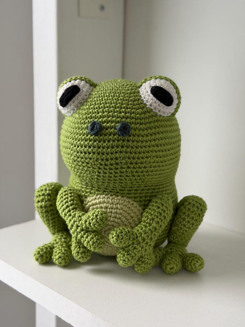 Patrick the Frog crochet pattern - Cute Amigurumi downloadable PDF image 5
