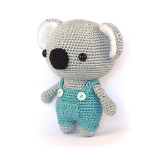 Lindo Koala amigurumi patrón de crochet PDF imagen 2