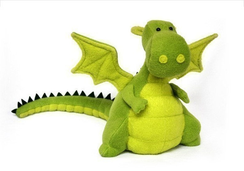 Yoki The Fat Dragon Sewing Pattern PDF image 1