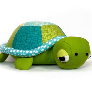 Turtle pattern sewing Tortoise plush PDF