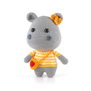 Hannah the Hippo Amigurumi crochet pattern PDF image 3