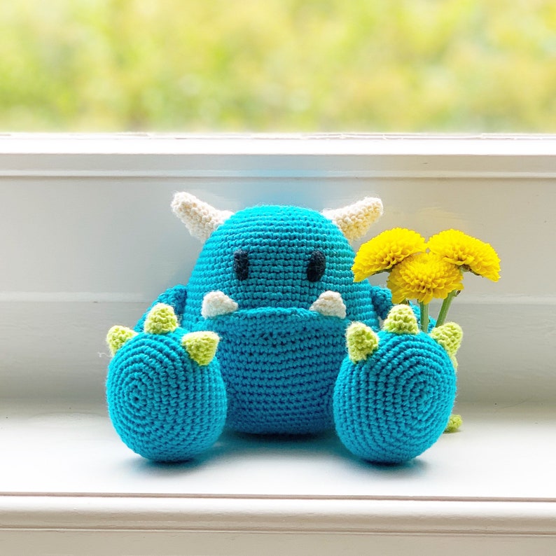 Crochet Pattern Mr. Blue Amigurumi Monster downloadable PDF image 7