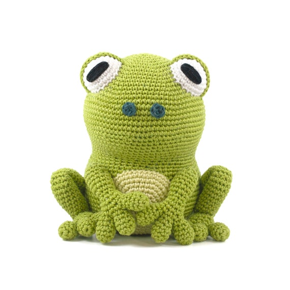 Patrick the Frog crochet pattern - Cute Amigurumi downloadable PDF