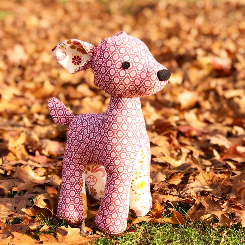 Cute Deer sewing pattern, plush toy pattern PDF image 4