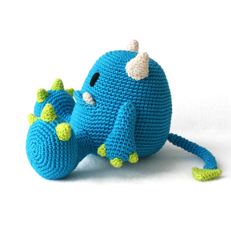 Crochet Pattern Mr. Blue Amigurumi Monster downloadable PDF image 2