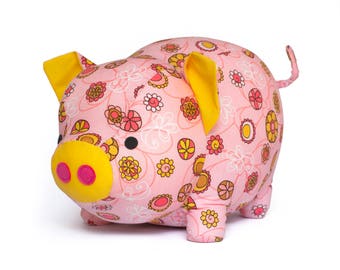 Patron de couture peluche cochon mignon PDF